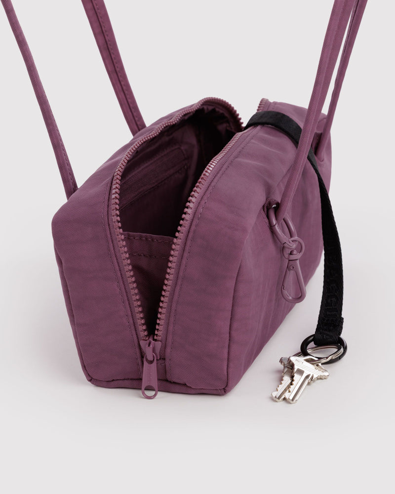 BAGGU Wholesale  Small Nylon Bowler Bag - Wild Plum