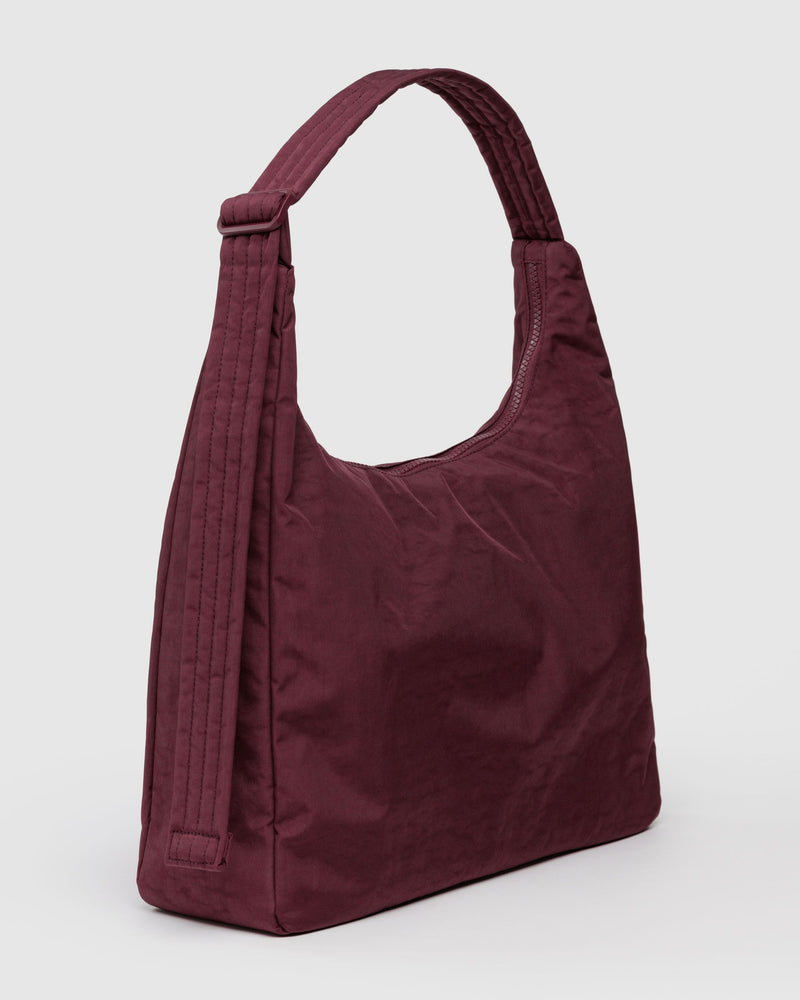 BAGGU Wholesale  Nylon Shoulder Bag - Mahogany