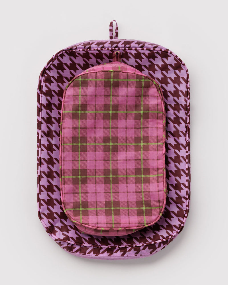 BAGGU Wholesale  Packing Cube Set - Check Mix