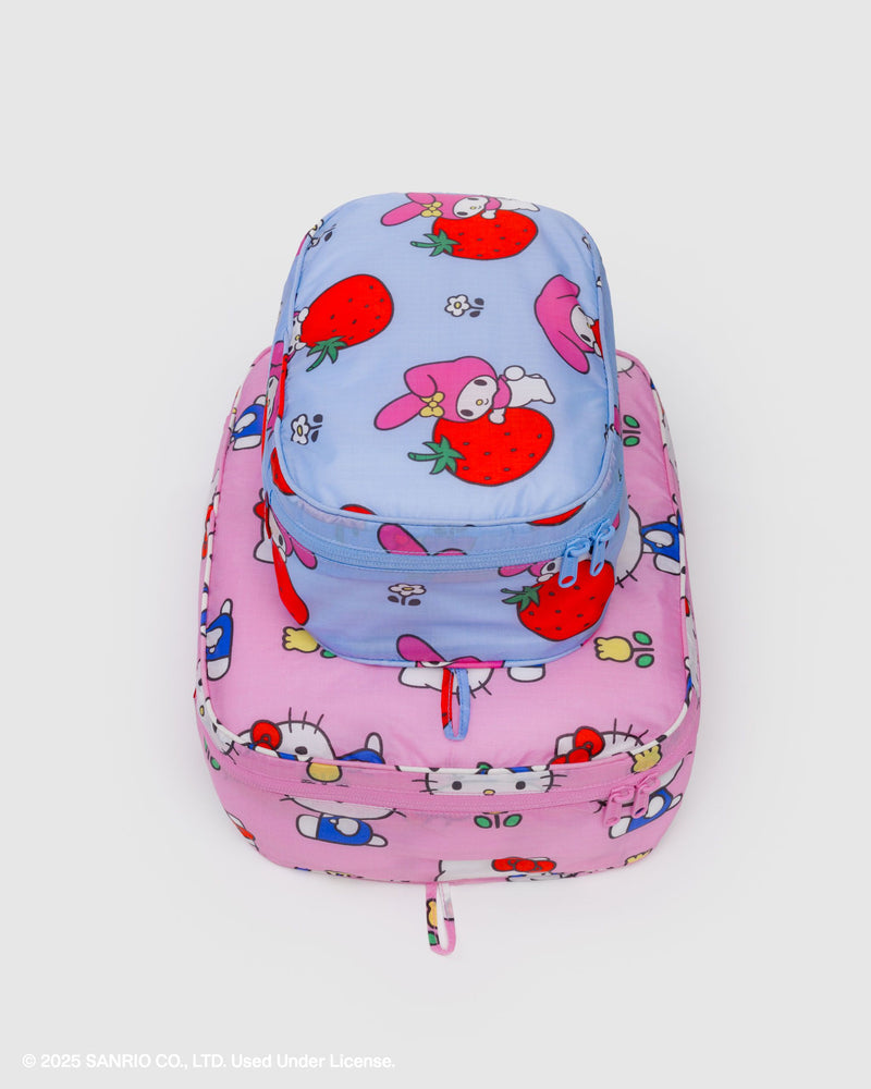 BAGGU Wholesale  Packing Cube Set - Hello Kitty and Friends Florals