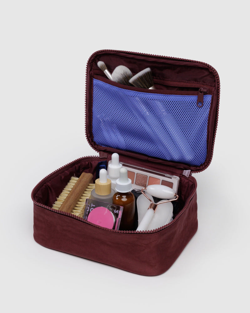 BAGGU Wholesale  Small Cosmetic Case - Mahogany
