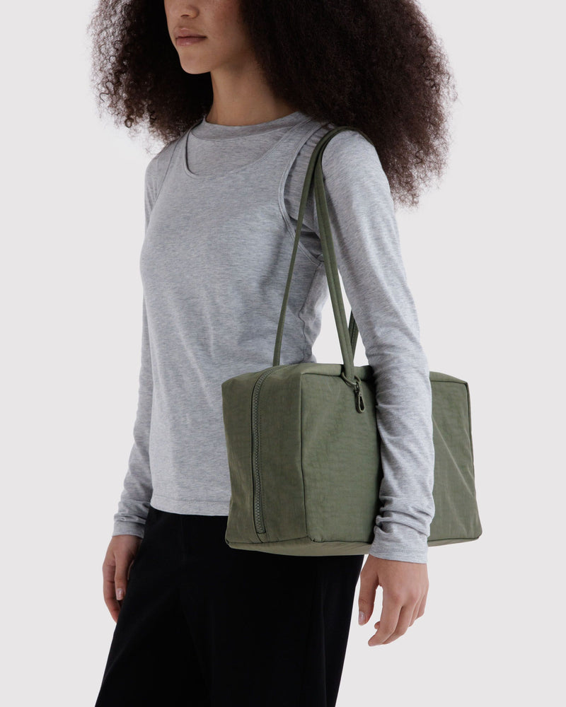 BAGGU Wholesale  Medium Nylon Bowler Bag - Caper