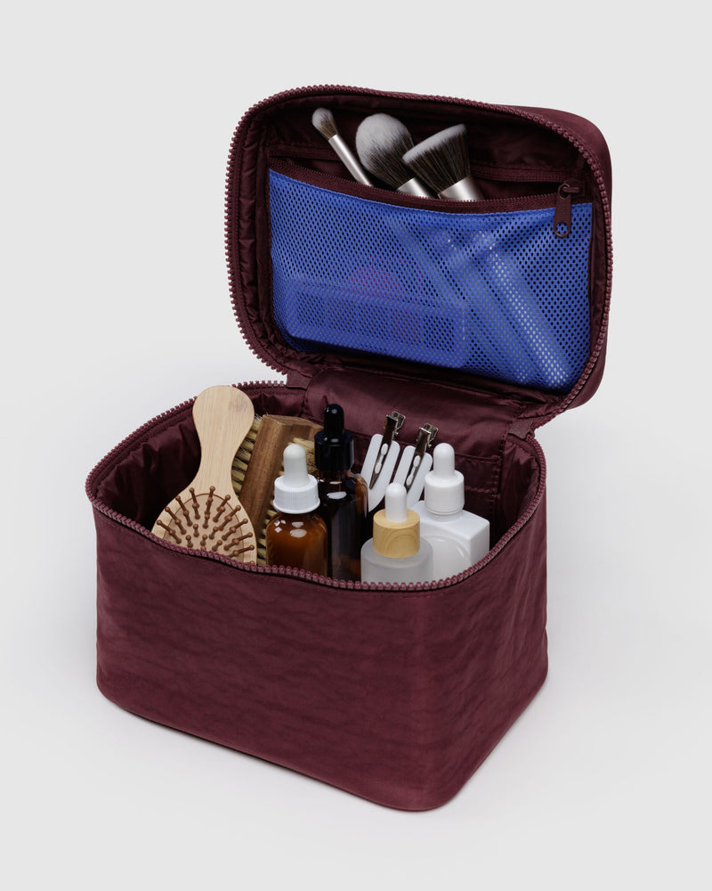 BAGGU Wholesale  Large Cosmetic Case - Mahogany