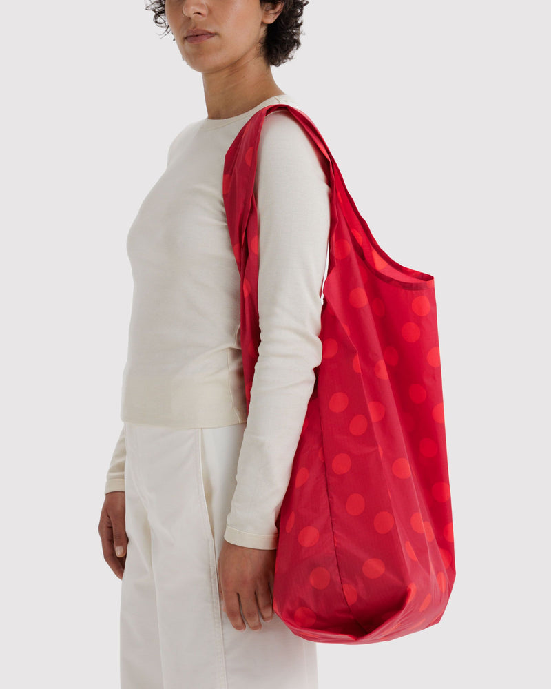 BAGGU Wholesale  Big Baggu - Red Polka Dot