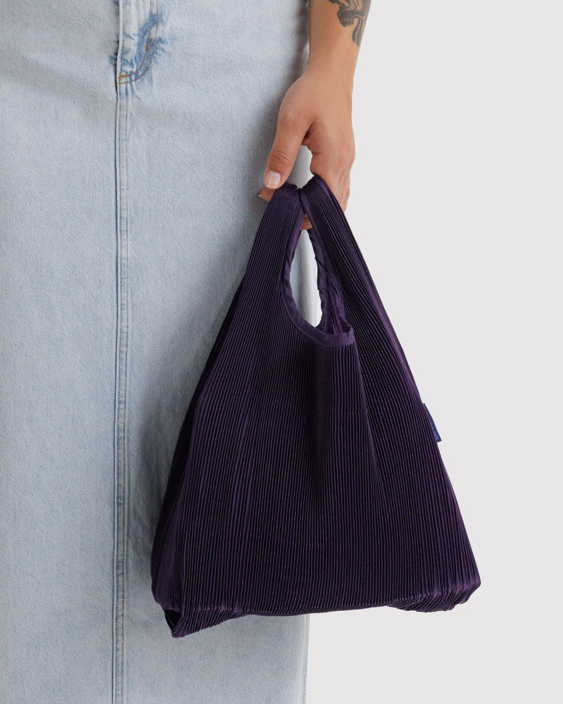 BAGGU Wholesale  Pleated Baggu - Fig