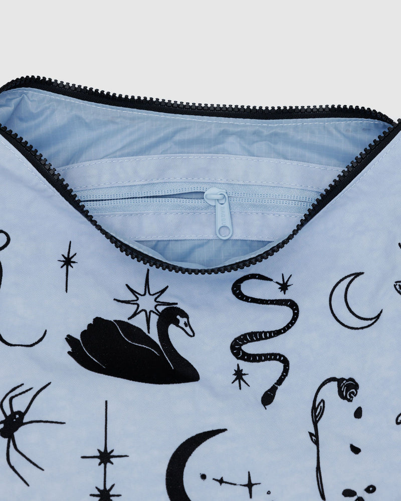 BAGGU Wholesale Shop All Medium Nylon Crescent Bag - Embroidered Ballet Icons
