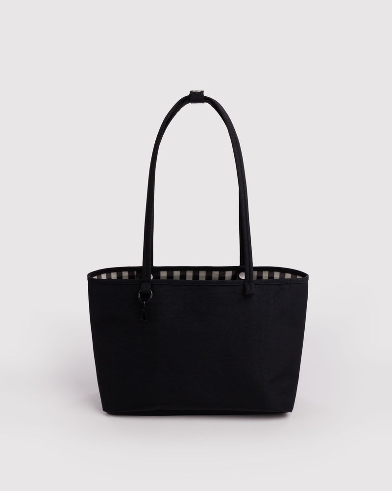 BAGGU Wholesale  Medium Nylon Reversible Tote - Black Mix