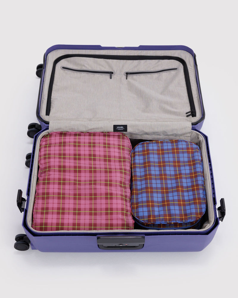 BAGGU Wholesale  Large Packing Cube Set - Check Mix