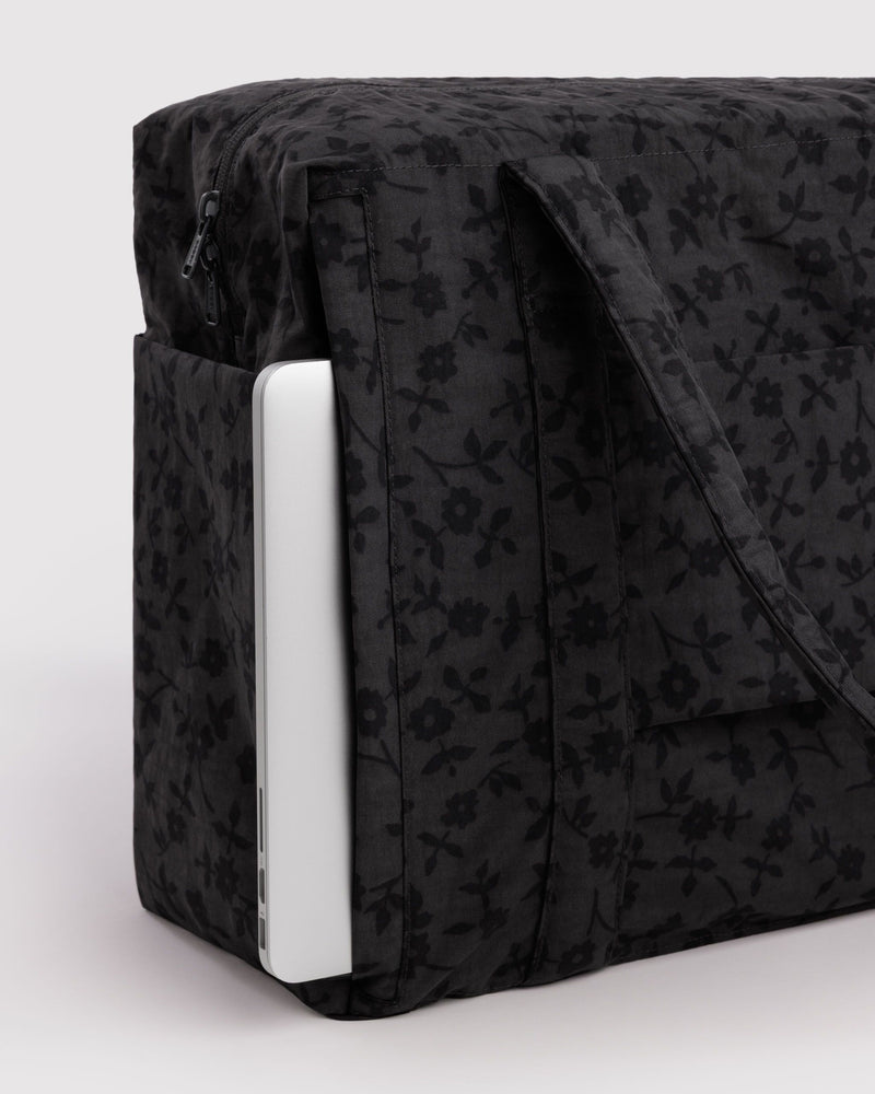 BAGGU Wholesale  Cloud Carry-on - Charcoal Ditsy Floral
