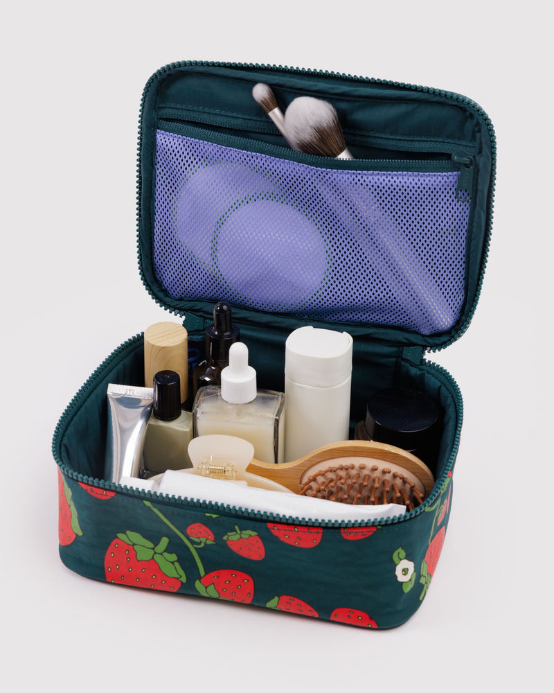 BAGGU Wholesale  Small Cosmetic Case - Strawberry Blossom