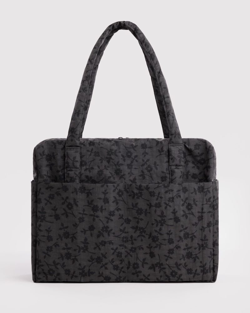 BAGGU Wholesale  Cloud Carry-on - Charcoal Ditsy Floral
