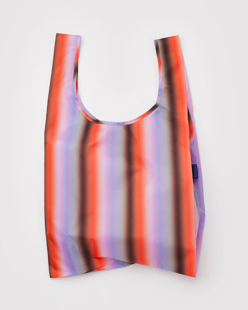 BAGGU Wholesale Shop All Standard Baggu - Gradient Stripe Poppy & Lilac