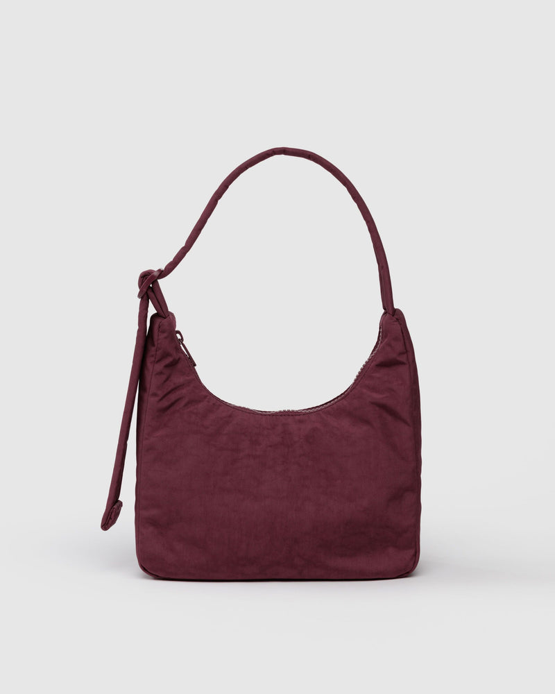 BAGGU Wholesale  Mini Nylon Shoulder Bag - Mahogany