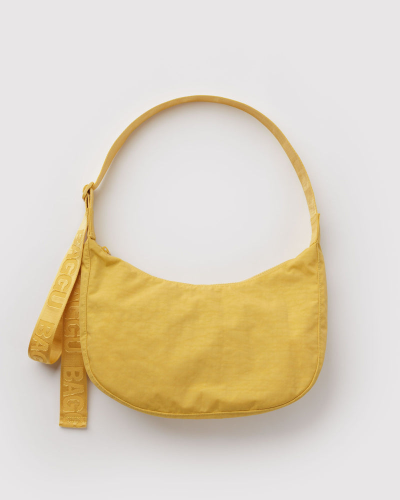 BAGGU Wholesale  Medium Nylon Crescent Bag - Sunflower