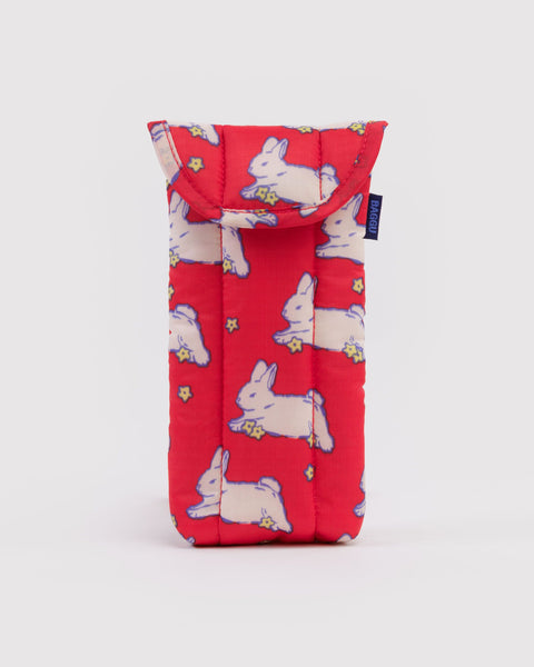 BAGGU Wholesale Cases & Sleeves Puffy Glasses Sleeve - Bunnies
