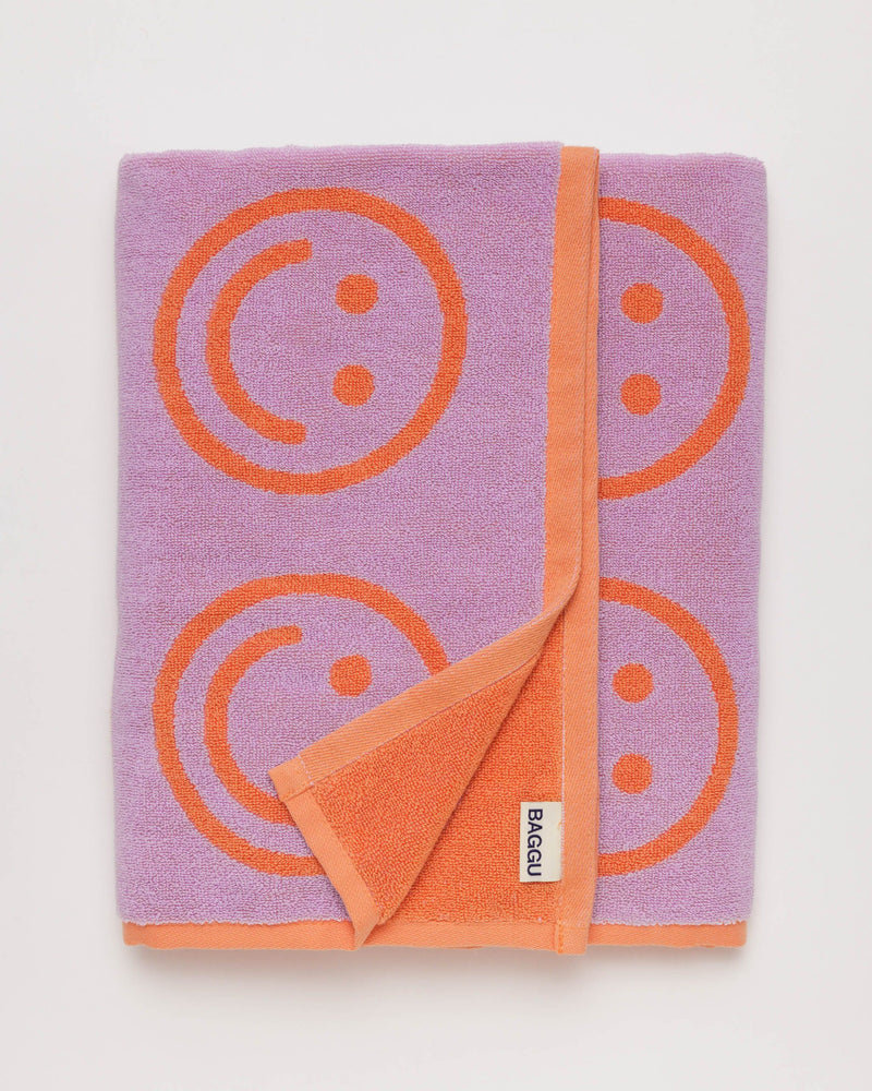 BAGGU Wholesale  Bath Towel - Happy Lilac
