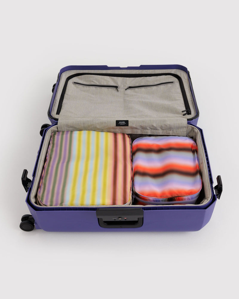 BAGGU Wholesale  Large Packing Cube Set - Gradient Stripes