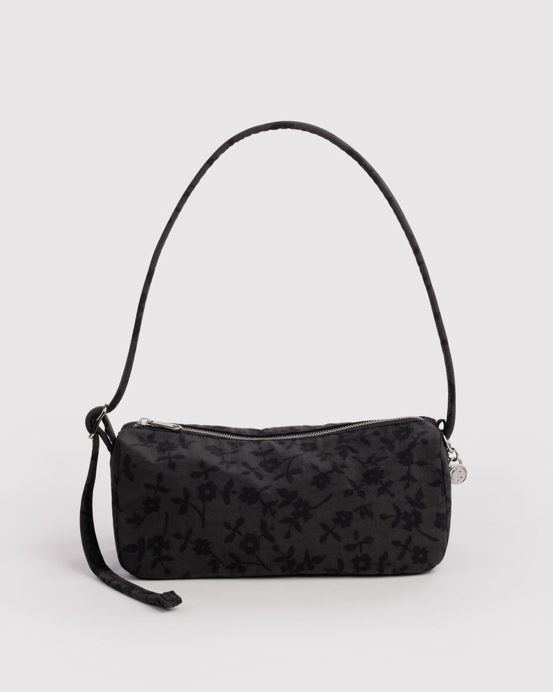 BAGGU Wholesale  Nylon Loaf Bag - Charcoal Ditsy Floral
