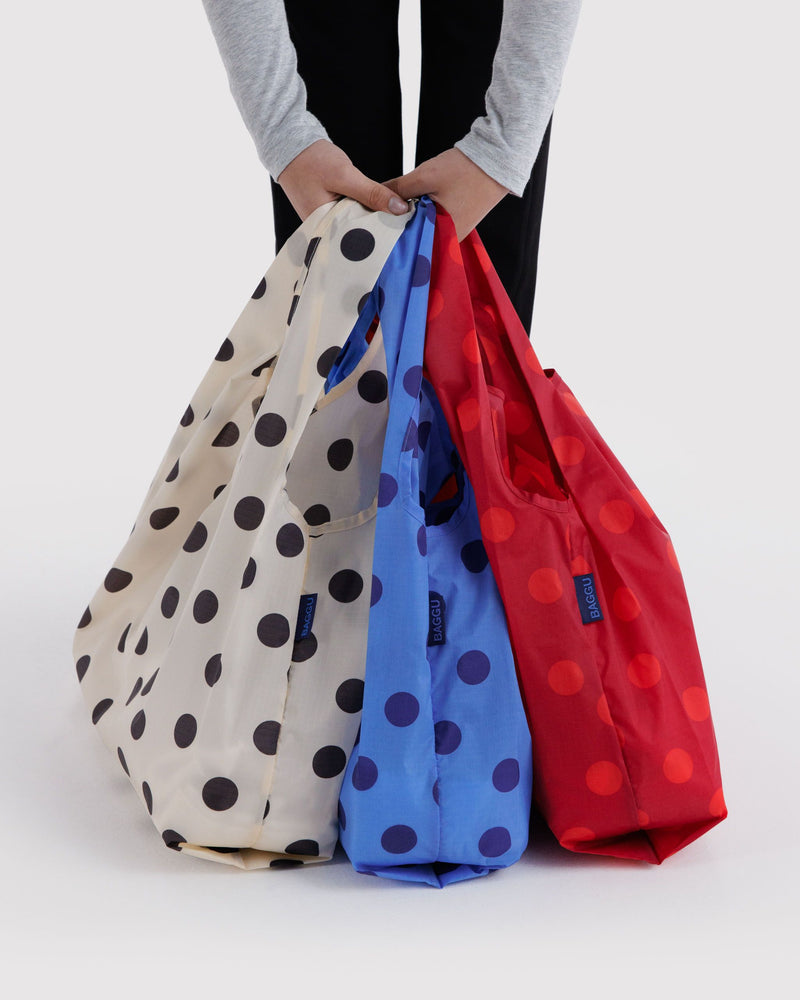 BAGGU Wholesale  Standard Baggu Set of 3 - Polka Dot Mix