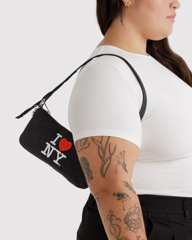 BAGGU Wholesale  Nylon Pochette - I Love NY