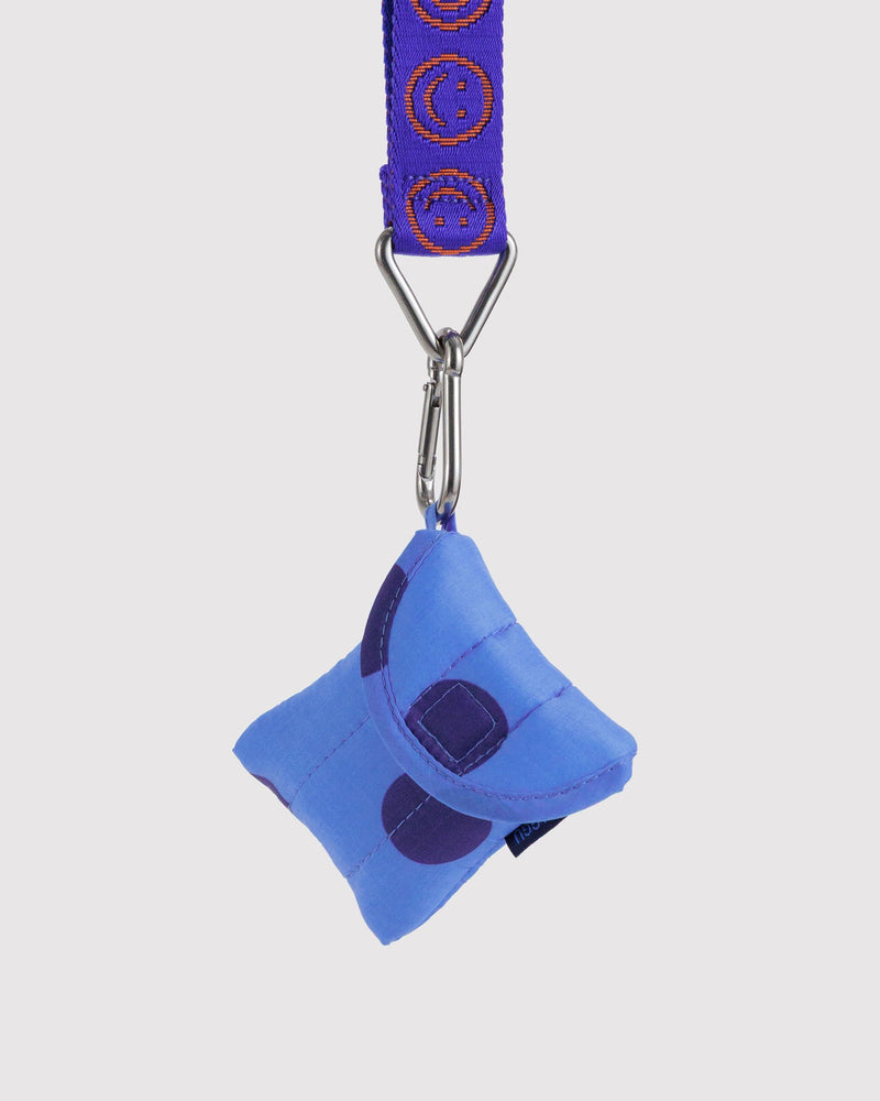 BAGGU Wholesale  Puffy Earbuds Case - Blue Polka Dot
