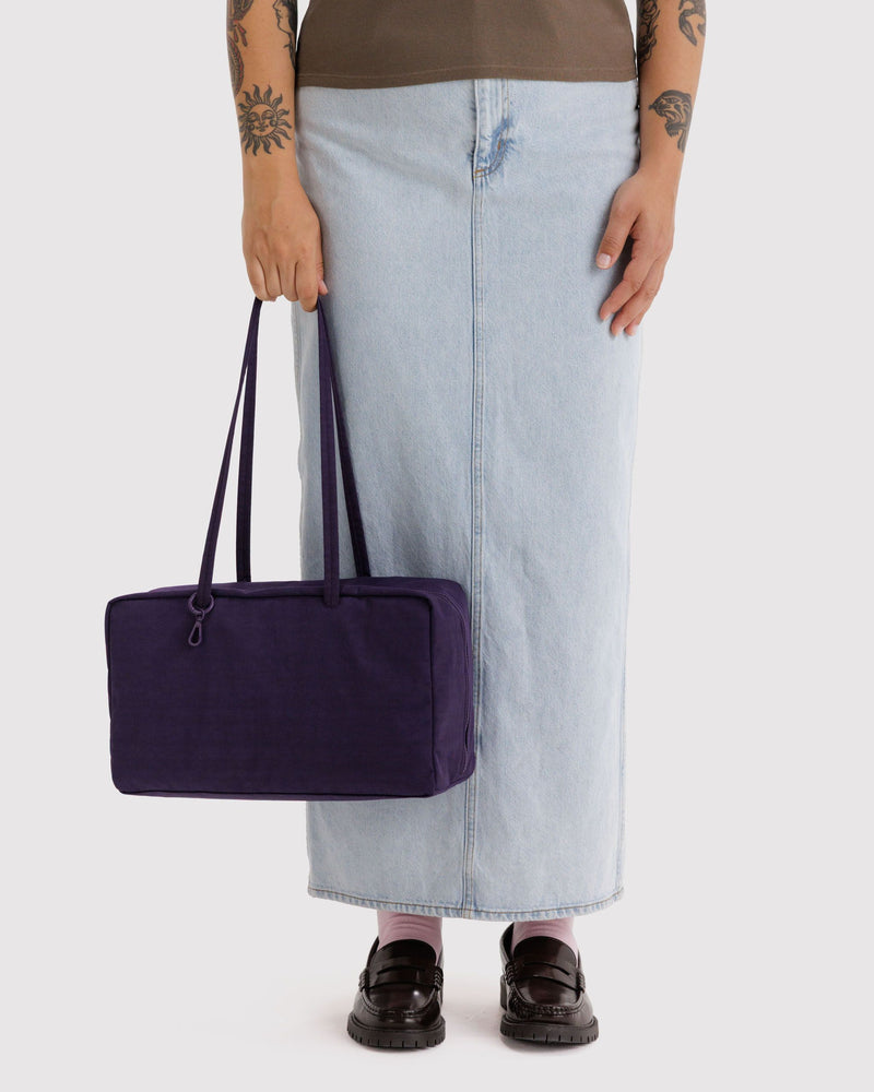 BAGGU Wholesale  Medium Nylon Bowler Bag - Fig
