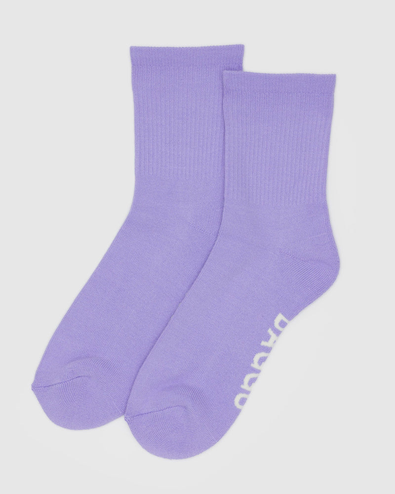 BAGGU Wholesale  Ribbed Sock - Wisteria