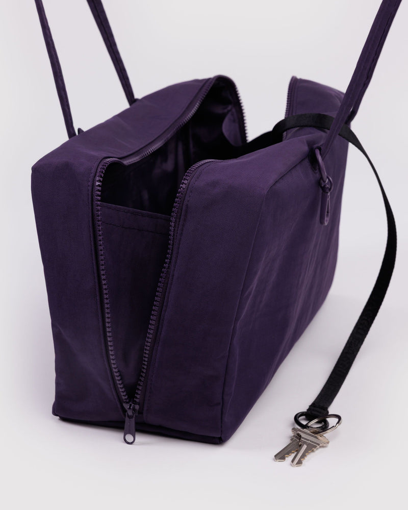 BAGGU Wholesale  Medium Nylon Bowler Bag - Fig