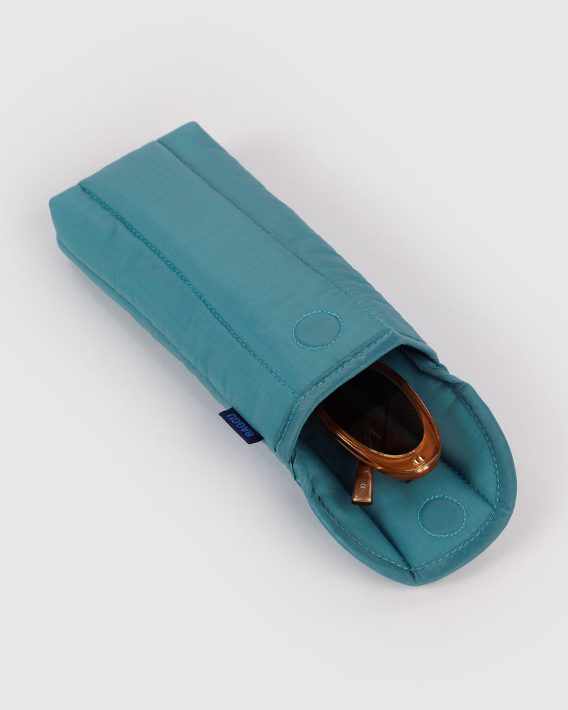 BAGGU Wholesale  Puffy Glasses Sleeve - Peacock