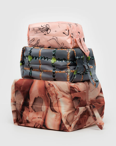 BAGGU Wholesale Travel 3D Zip Set - Ballet Icons