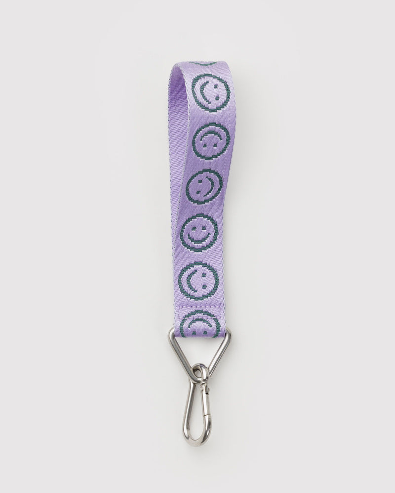 BAGGU Wholesale  Logo Keychain - Lilac Happy