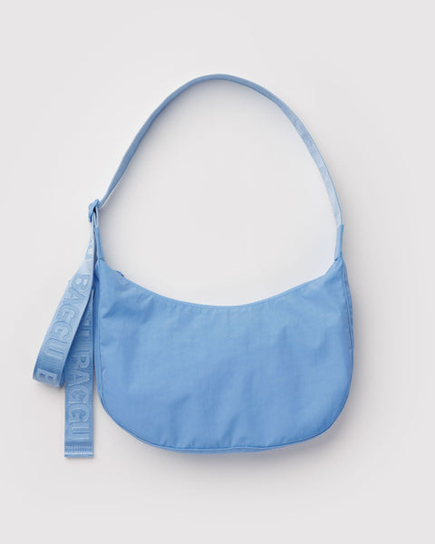 BAGGU Wholesale Shop All Medium Nylon Crescent Bag - Piscine