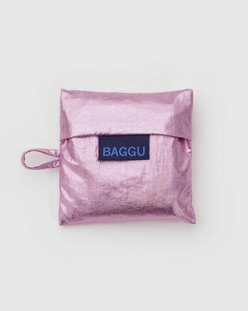 BAGGU Wholesale Reusable Bags Baby Baggu - Blush Metallic