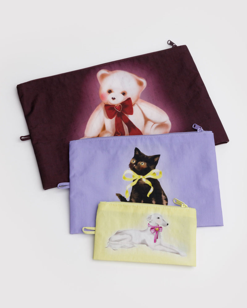 BAGGU Wholesale Pouches Go Pouch Set - Fancy Animals