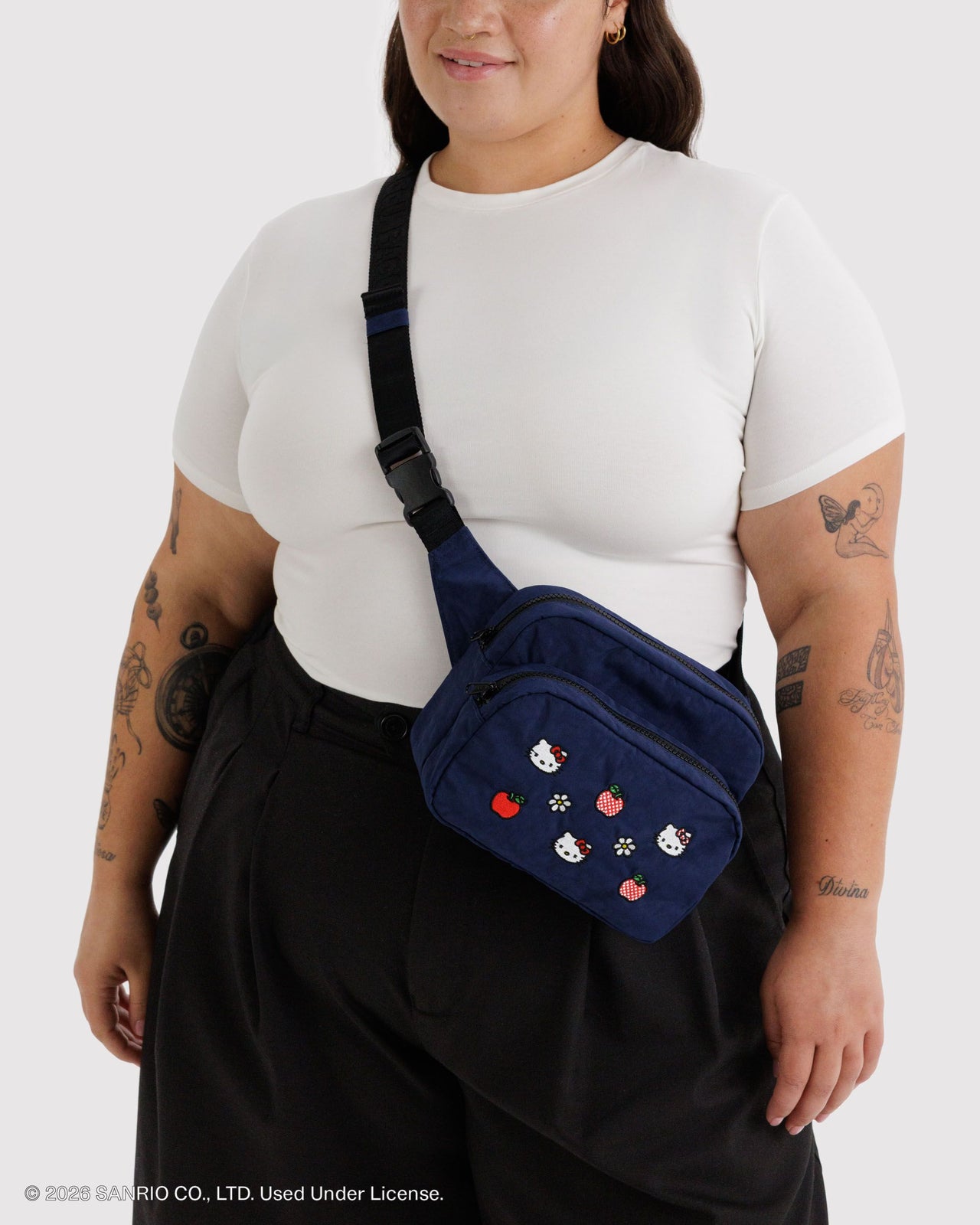 Fanny Pack - Embroidered Hello Kitty