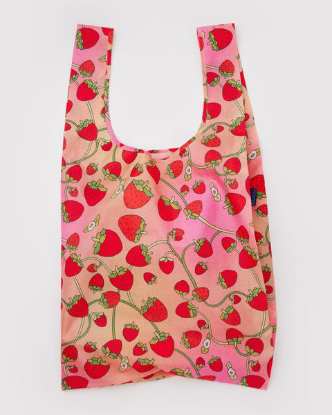 BAGGU Wholesale Reusable Bags Big Baggu - Strawberry Blossom