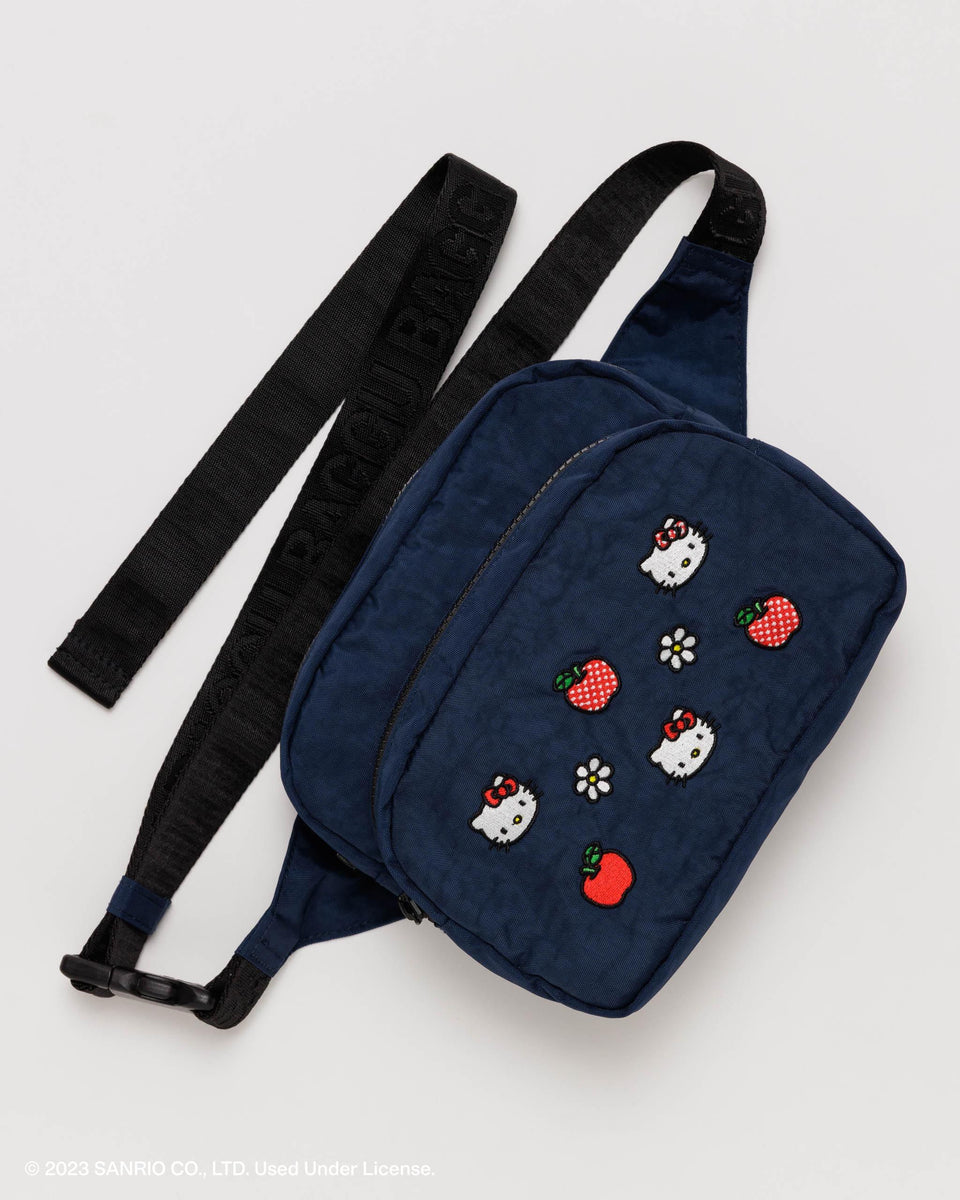 BAGGU Wholesale Cross Body Fanny Pack - Embroidered Hello Kitty