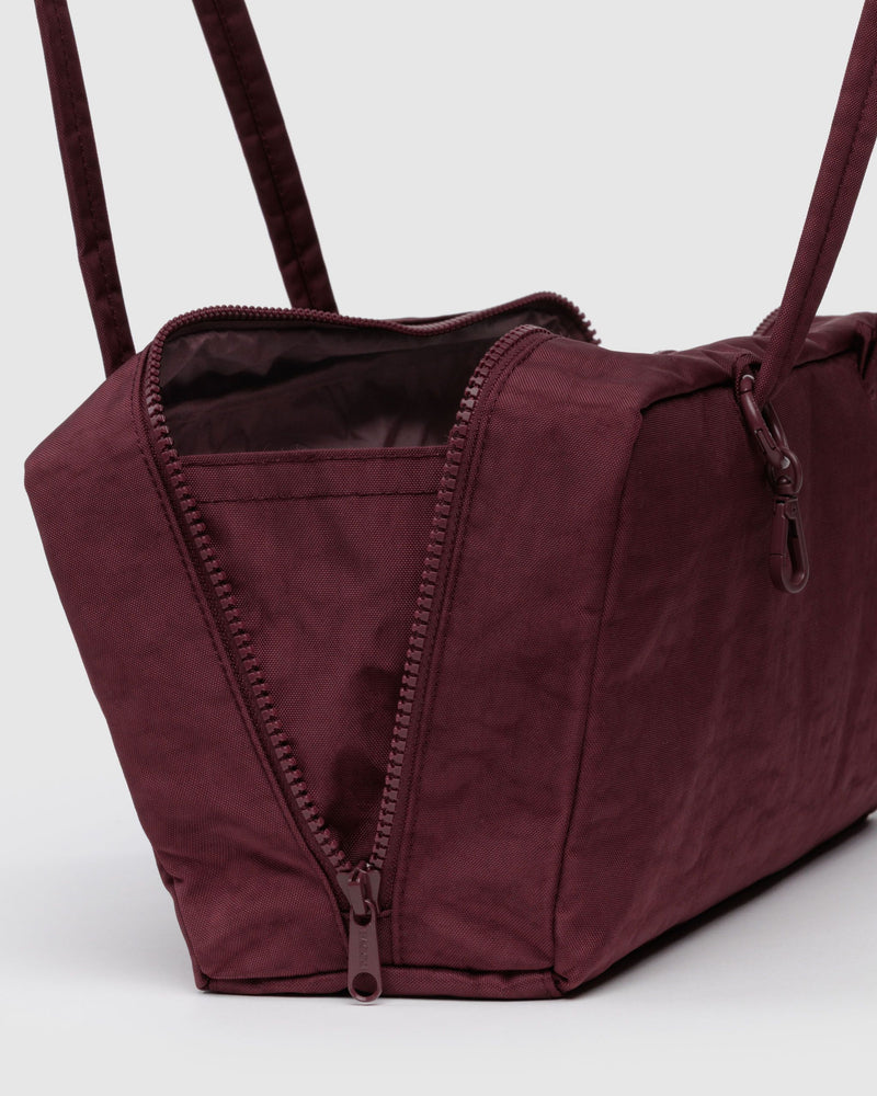 BAGGU Wholesale  Nylon Bowler Bag - Mahogany