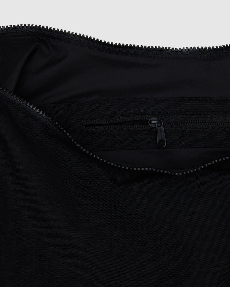 BAGGU Wholesale Cross Body Large Nylon Crescent Bag - Black