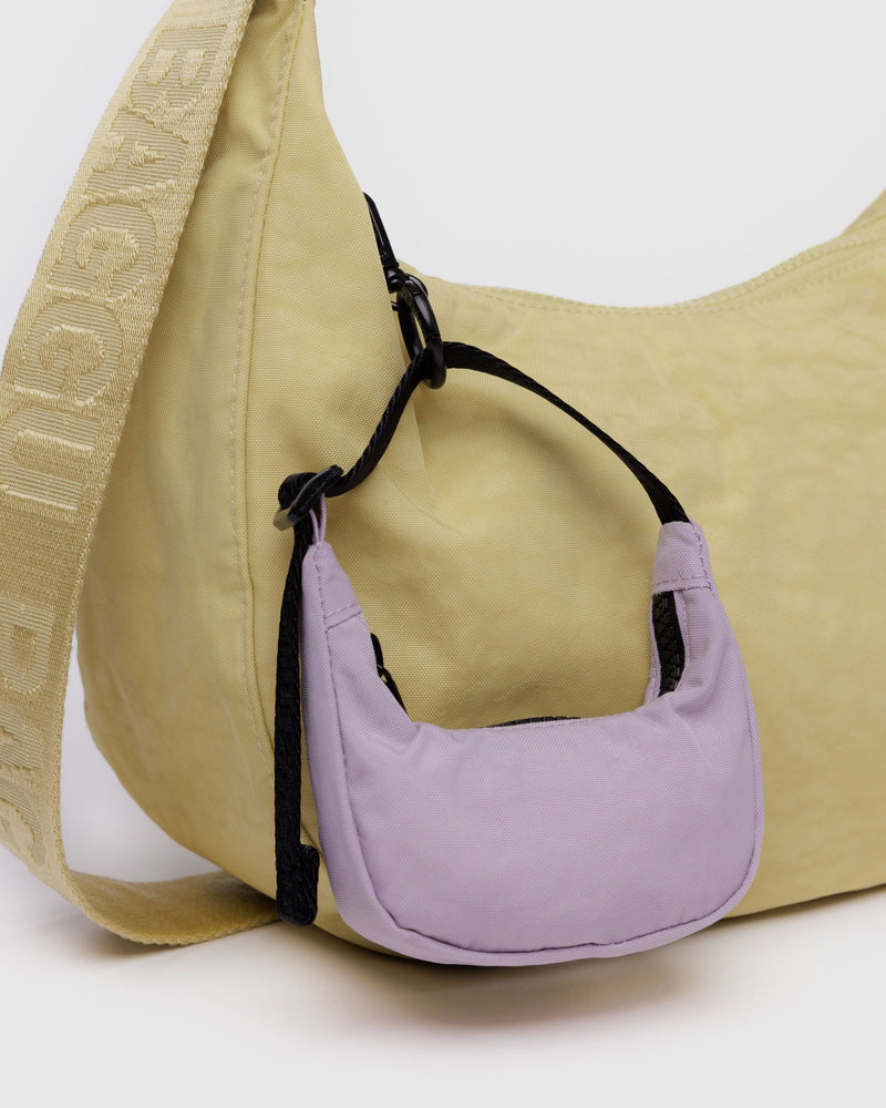 BAGGU Wholesale  Crescent Bag Charm - Dusty Pink