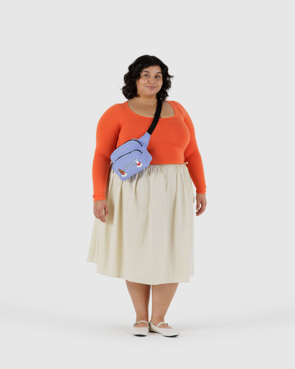 BAGGU Wholesale Cross Body Fanny Pack - Embroidered Miffy