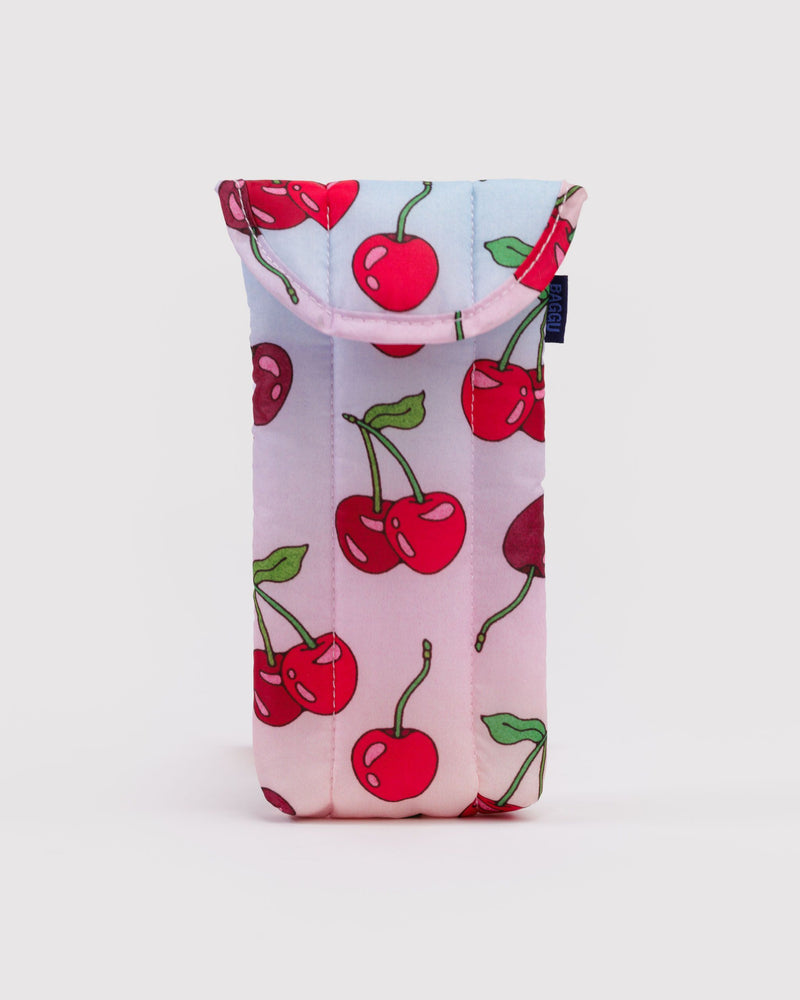 BAGGU Wholesale Shop All Puffy Glasses Sleeve - Cherries