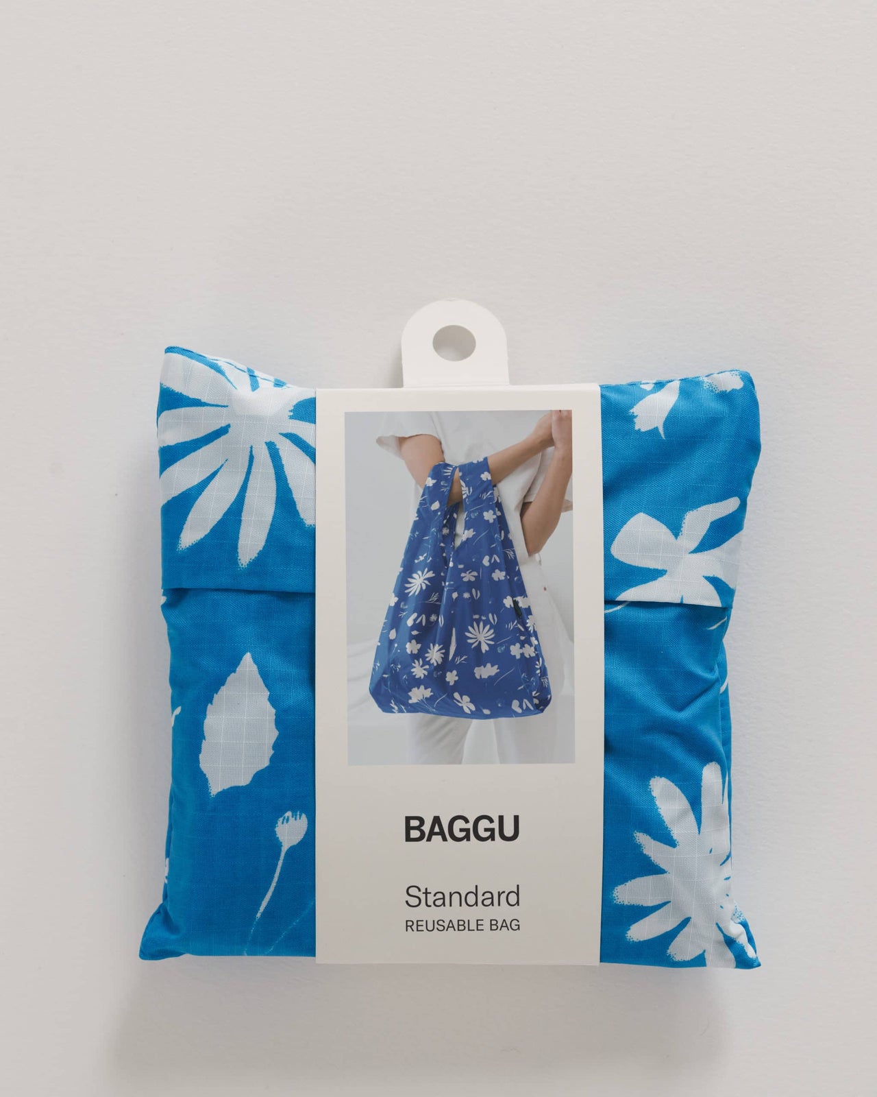 Standard Baggu - Blue Floral Sun Print &nbsp;