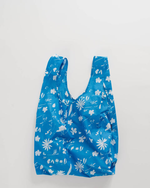 BAGGU Wholesale Shop All Standard Baggu - Blue Floral Sun Print &nbsp;
